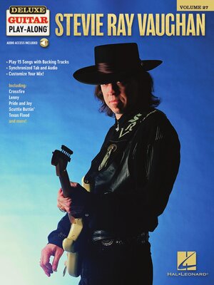 cover image of Stevie Ray Vaughan--Deluxe Guitar Play-Along Volume 27